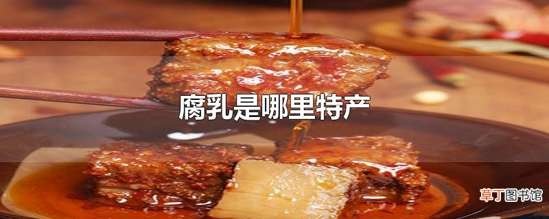 腐乳是哪里特产？腐乳制作的原材料是什么？