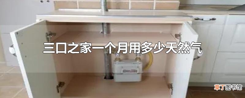 三口之家一个月用多少天然气