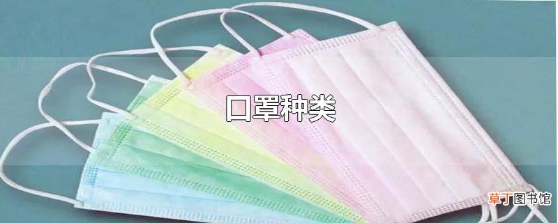 口罩种类