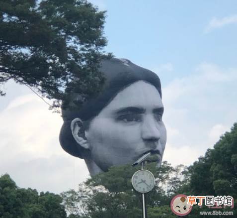 你能欣赏到这个艺术吗 东京奥运赛场上空出现巨大人脸