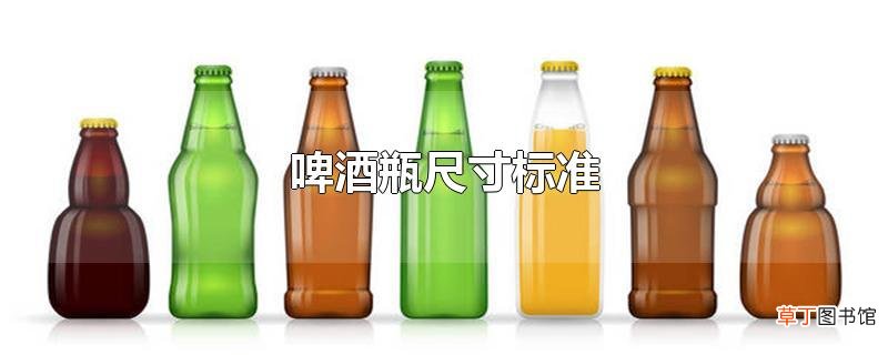 啤酒瓶尺寸 标准