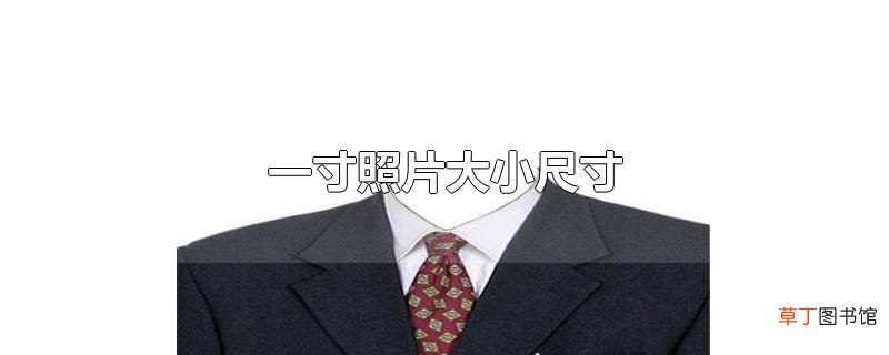 一寸照片大小尺寸