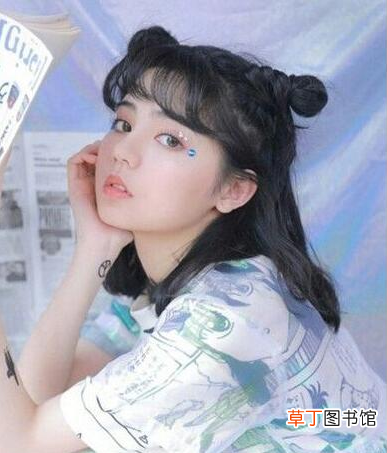 学生齐肩短发100种扎法