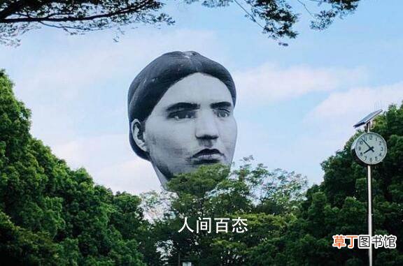 相当于6层楼高的巨大人脸准时浮上空中 东京奥运赛场上空出现巨大人脸