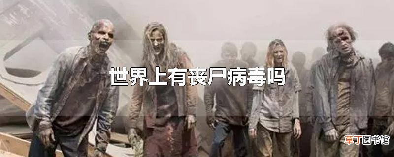 世界上有丧尸病毒吗