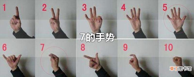 7的手势