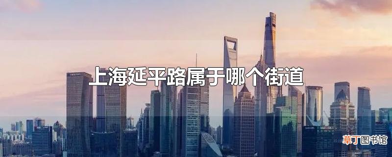 上海延平路属于哪个街道