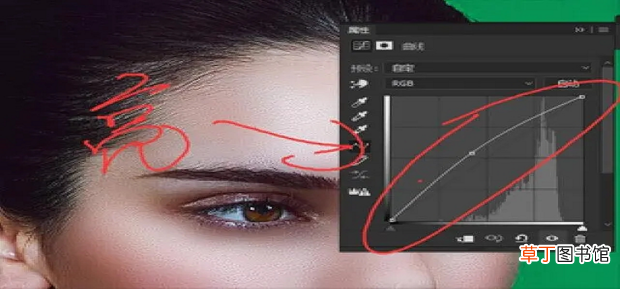 Photoshop给人像进行精细修图