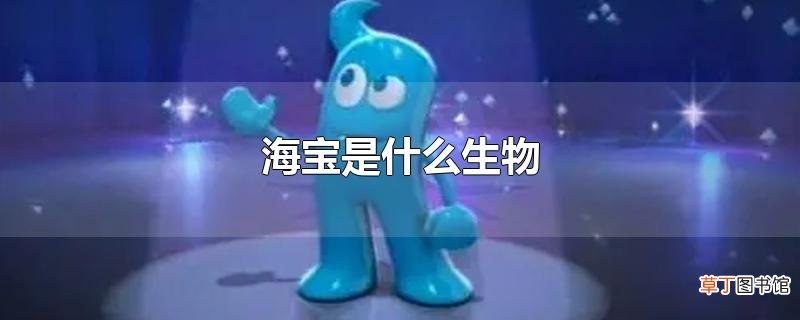 海宝是什么生物