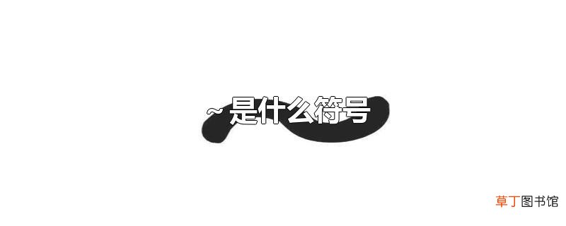 ～是什么符号