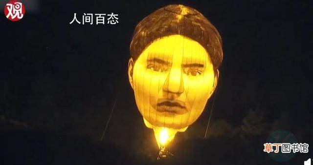 网友：这个画面太恐怖了 东京巨型人脸气球晚上会发光
