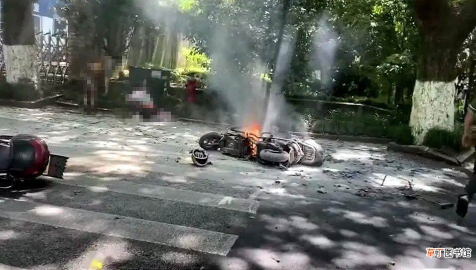 烧伤女孩病危?电瓶车杀伤力有多大 电瓶车行驶中爆燃