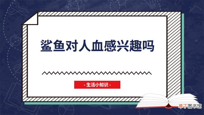 鲨鱼对人血感兴趣吗