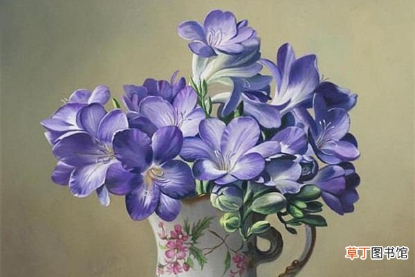 插花绘画杰作欣赏,美得让人窒息