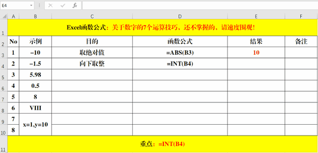 excel向上取整函数是什么 excel向上取整