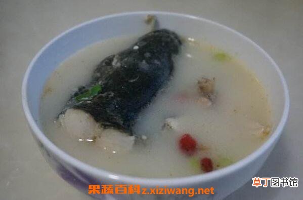 黑鱼汤的功效与作用