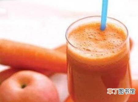 小孩便秘不可忽视儿童便秘喝杯苹果胡萝卜汁