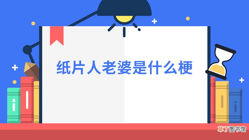 纸片人老婆是什么梗