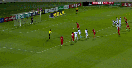 国足2-0胜菲律宾 重获出线主动权