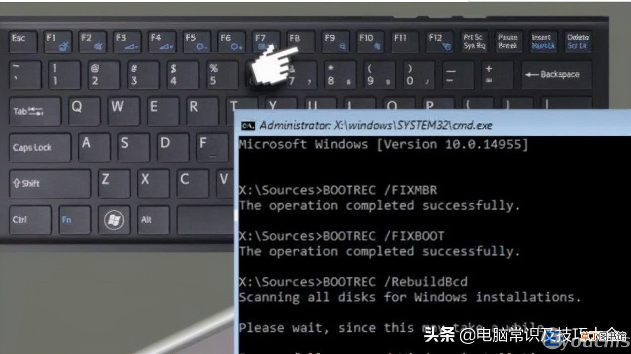 电脑开机出现0xc0000185解决办法 笔记本电脑开机蓝屏