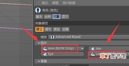 C4D中怎么绑定骨骼