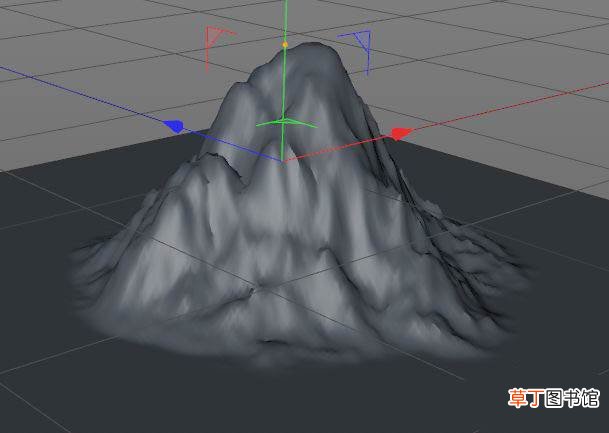 C4D做火山口效果的技巧 C4D怎么建模火山口?