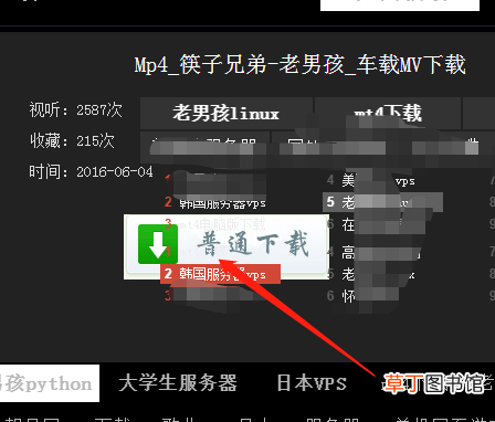 在线下载车载MP4视频的简便方法