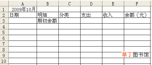 怎样用excel记账excel记账模板