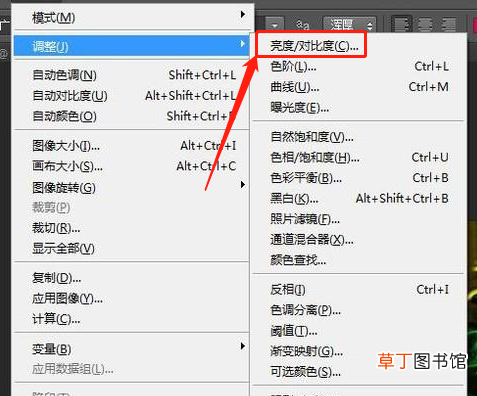 怎样用PS调整【亮度/对比度】
