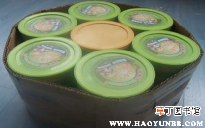 4个奶粉桶制作凳子教程 4个奶粉桶做凳子步骤图