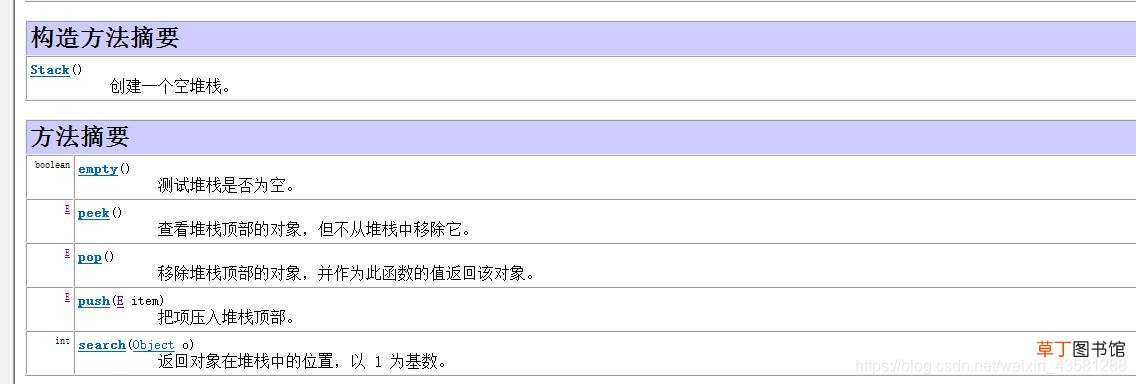 java数据结构基础:栈