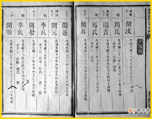 家谱电子版模板下载 家谱模板