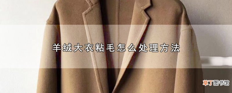 羊绒大衣粘毛怎么处理方法