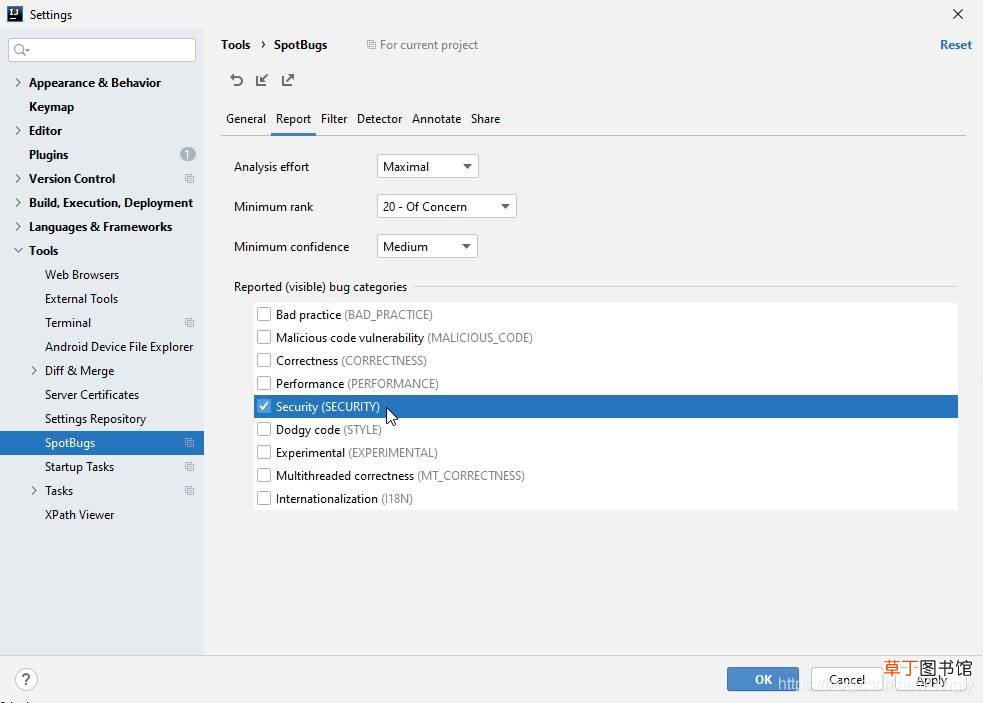 使用 SpotBugs 找出你代码中的bug问题 IDEA