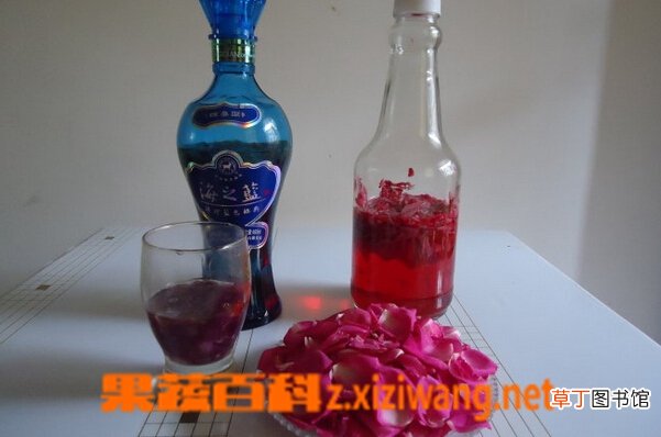 玫瑰花泡酒的功效和作用