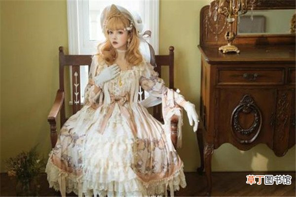 lolita边夹的戴法
