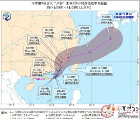 台风卢碧会影响哪些地区 今年第9号台风卢碧生成