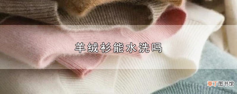 羊绒衫能水洗吗