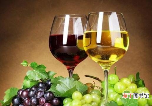 白葡萄酒和红葡萄酒的区别