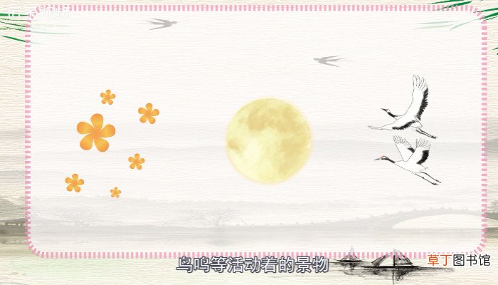 鸟鸣涧的意思