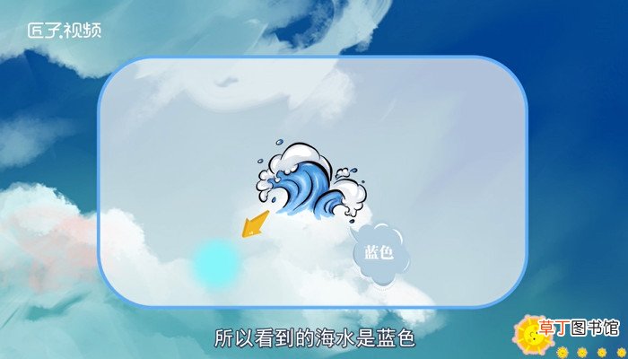 海水为什么是蓝色的