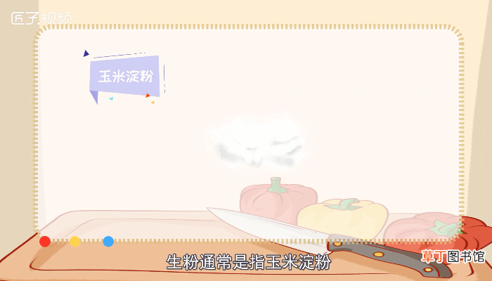 生粉是淀粉吗