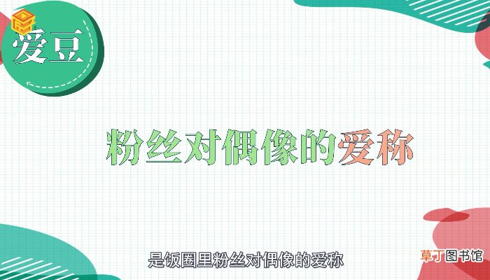 爱豆是什么意思