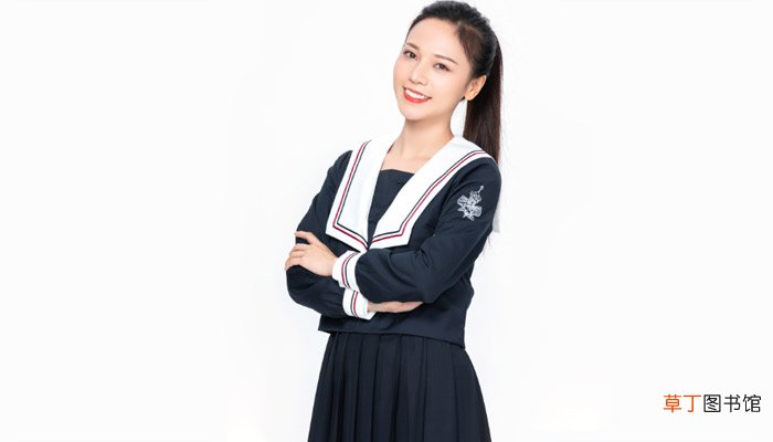 水手服领巾的系法水手服领巾怎么系