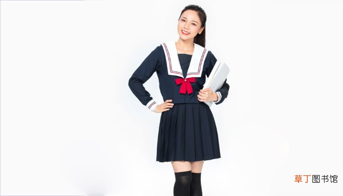 水手服领巾的系法水手服领巾怎么系