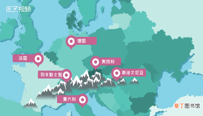 阿尔卑斯山在哪里
