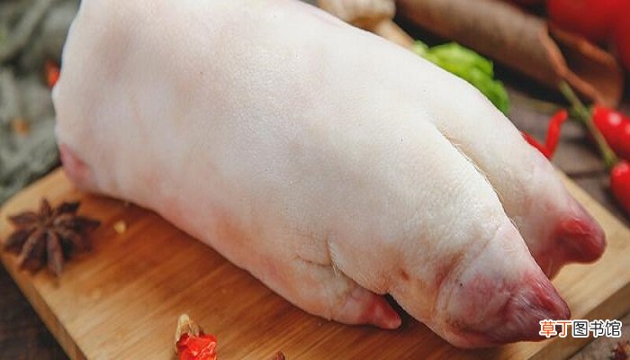 卤猪蹄热量