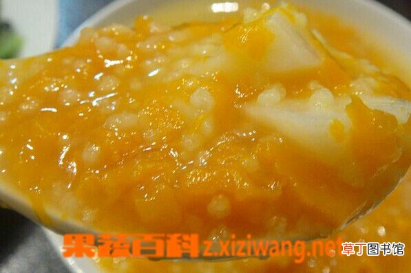 小米山药红枣南瓜粥的功效