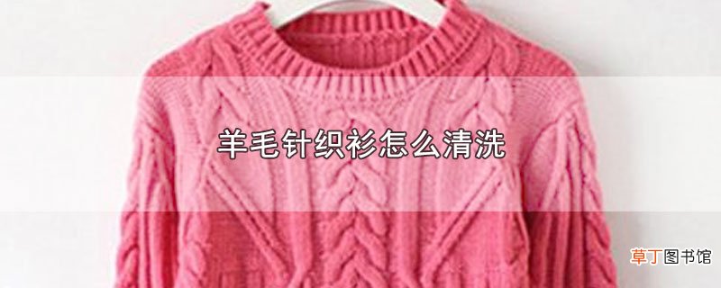 羊毛针织衫怎么清洗