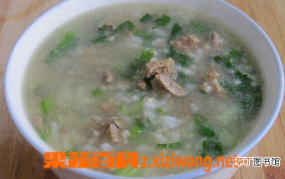 鸡肝粥做法和功效